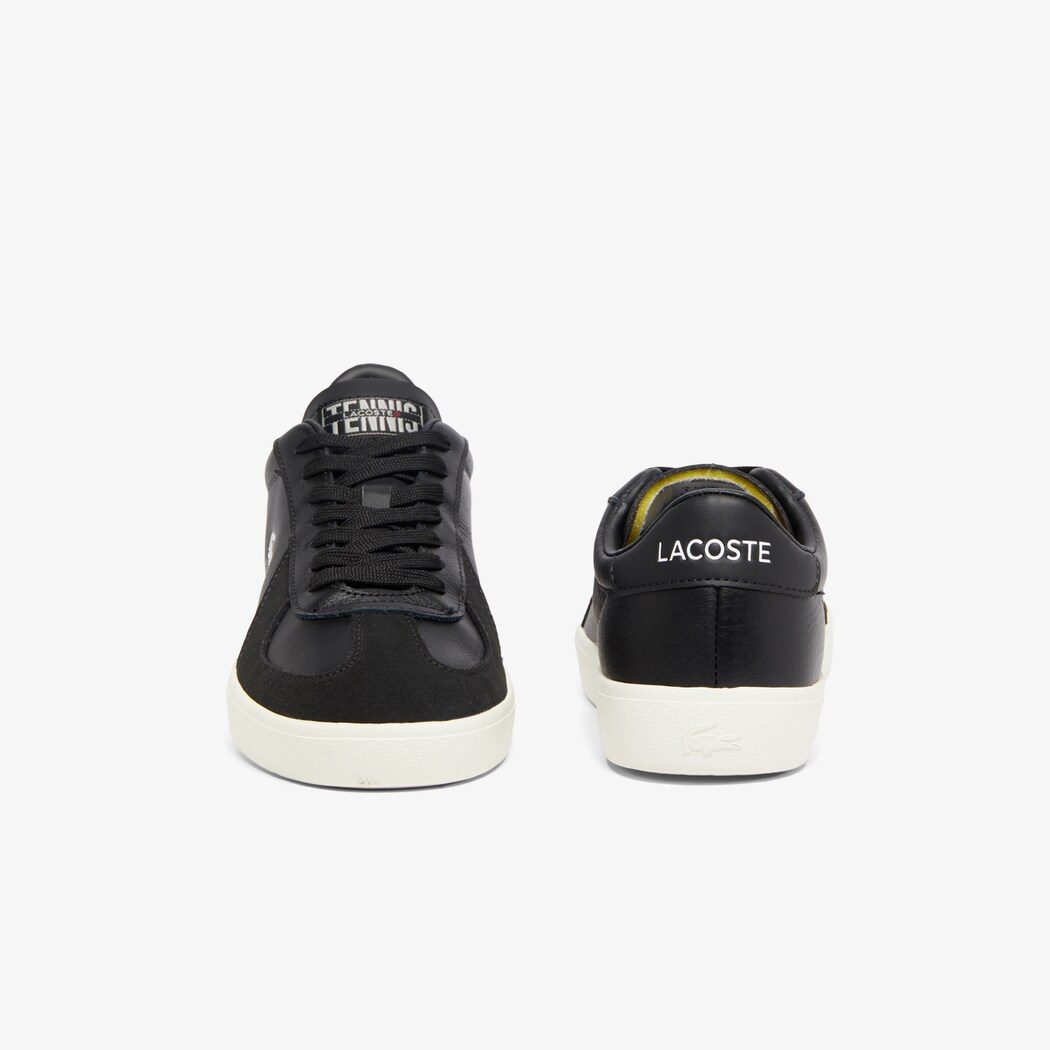 Giày Lacoste Baseshot Pro Leather Nam - Đen Trắng - hình 5