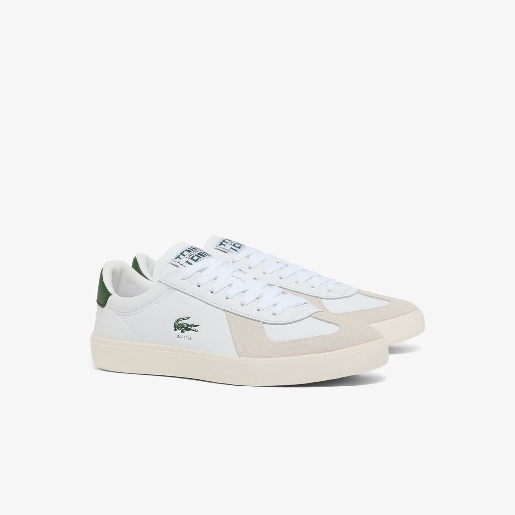 Giày Lacoste Baseshot Pro Leather Nam - Trắng Xanh - hình 2