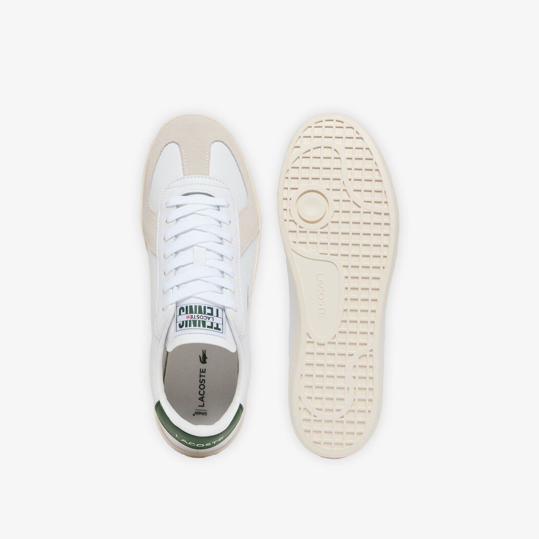 Giày Lacoste Baseshot Pro Leather Nam - Trắng Xanh - hình 4