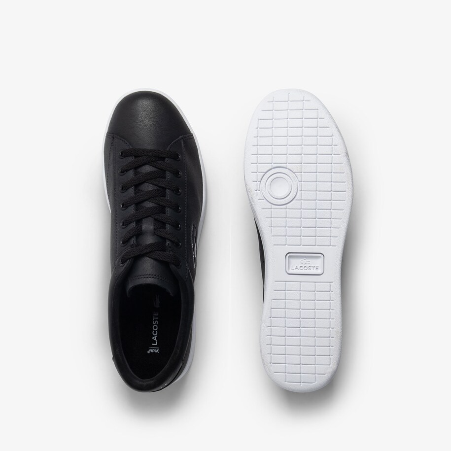 Giày Lacoste Carnaby Set 125 Nam - Đen Trắng - hình 4