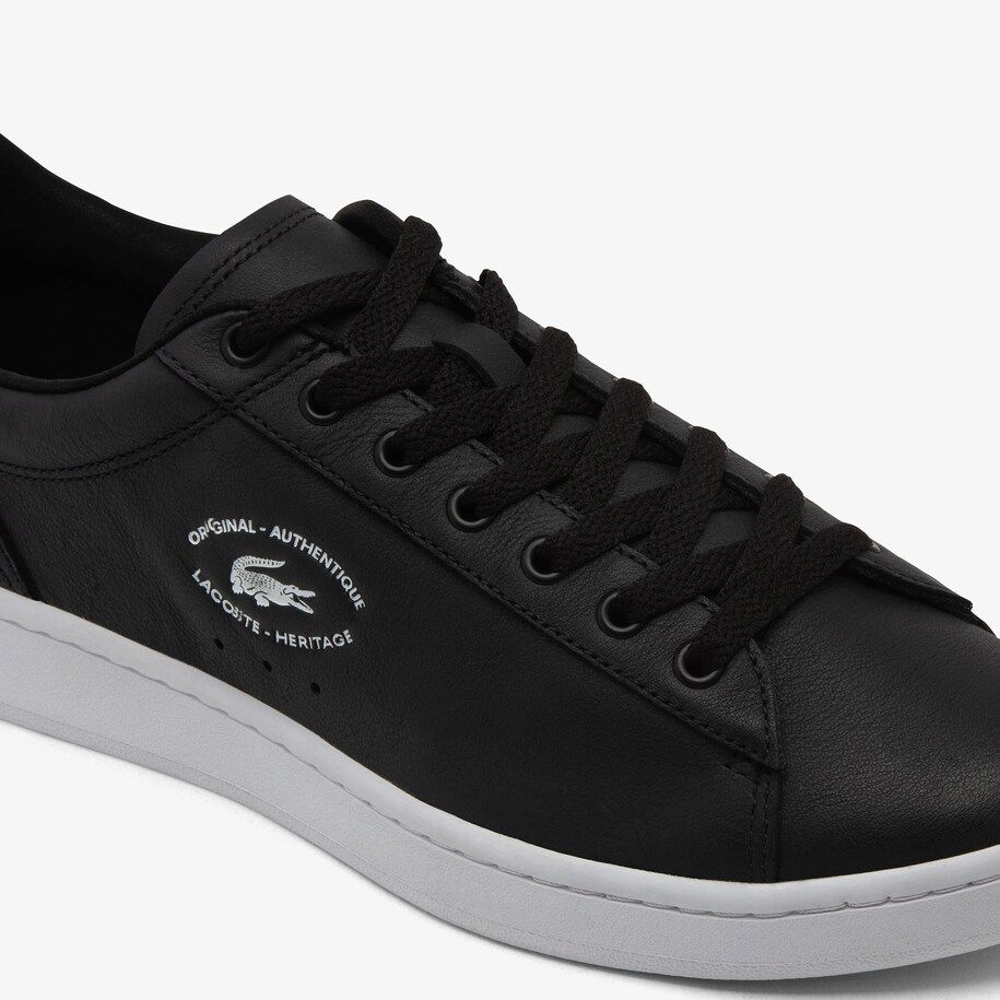 Giày Lacoste Carnaby Set 125 Nam - Đen Trắng - hình 6