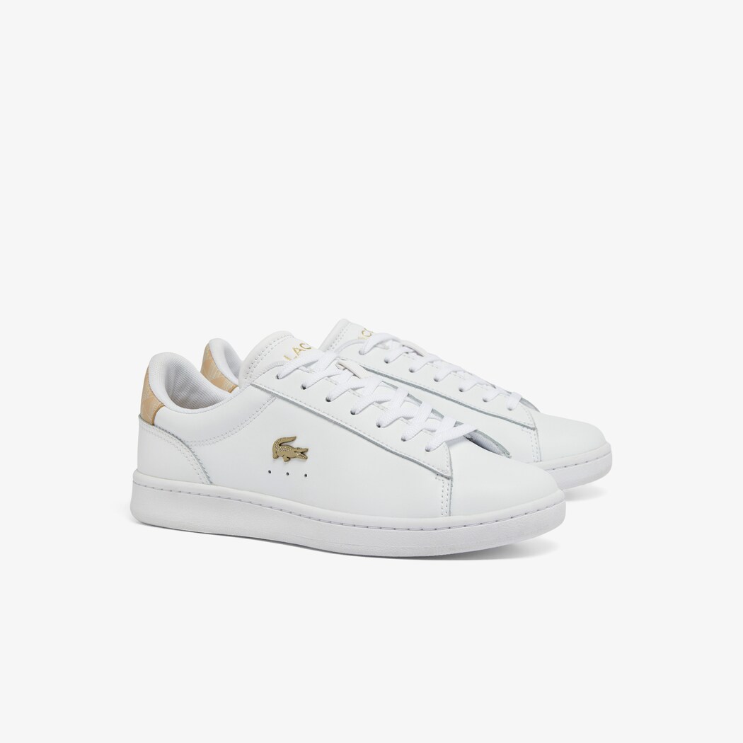 Giày Lacoste Carnaby Set Nữ - Trắng Gold - hình 2