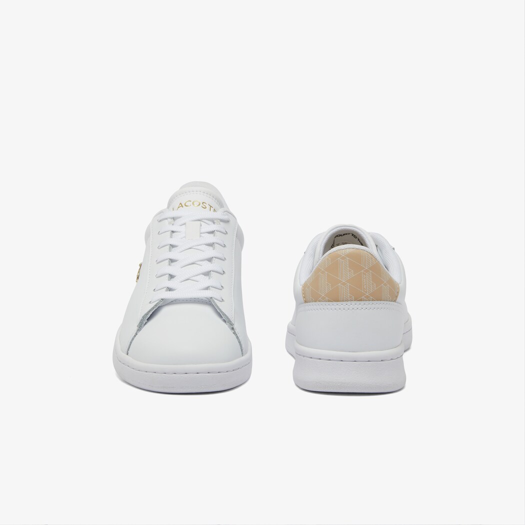 Giày Lacoste Carnaby Set Nữ - Trắng Gold - hình 5