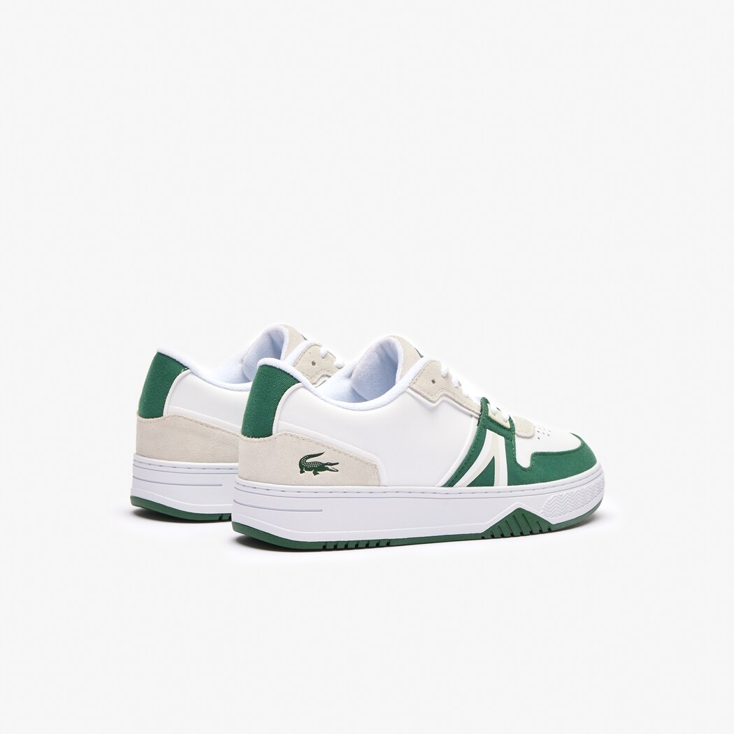 Giày Lacoste L001 Leather Nam - Trắng Xanh Lá - hình 3