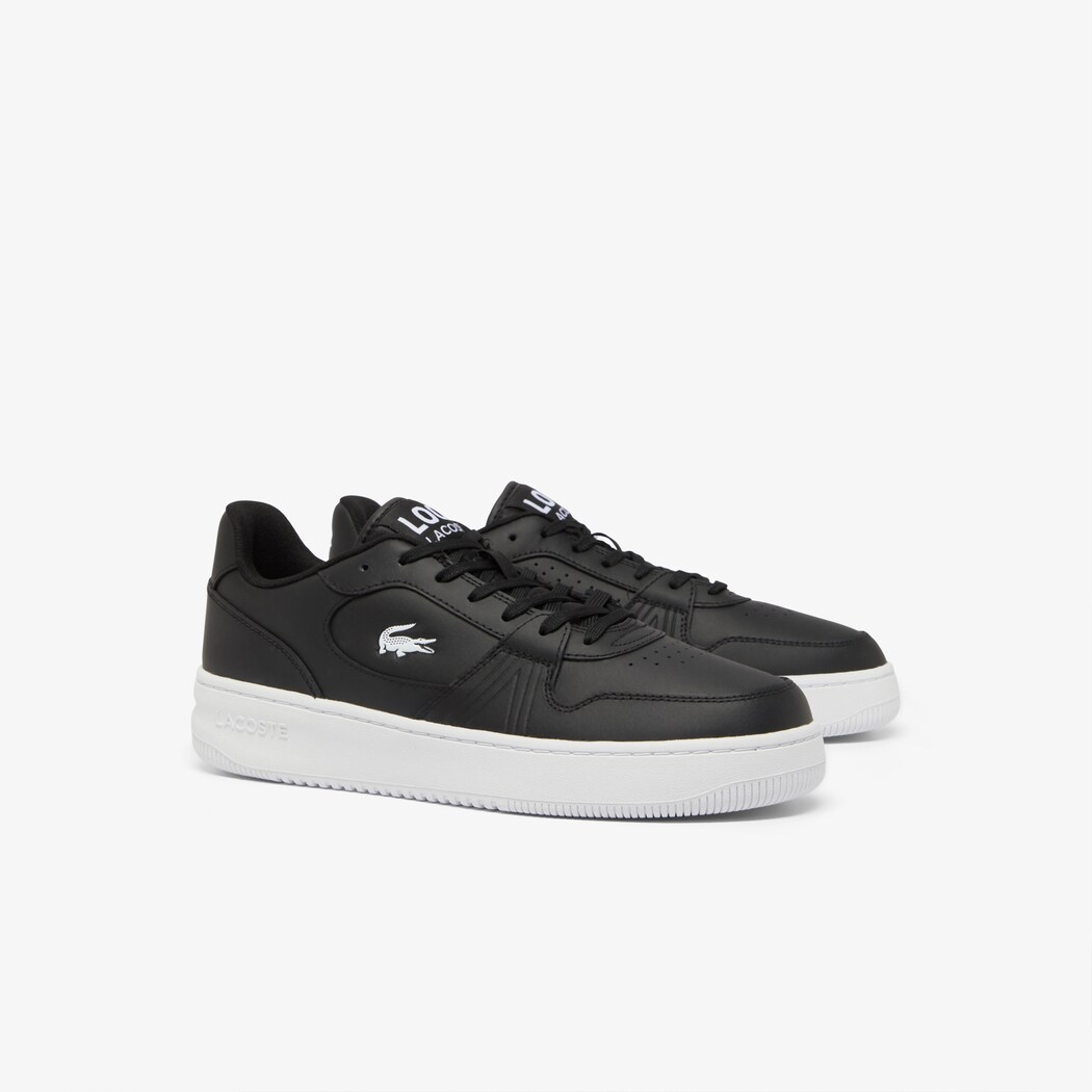 Giày Lacoste L001 Leather Nam - Đen Trắng - hình 2