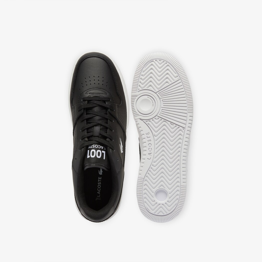 Giày Lacoste L001 Leather Nam - Đen Trắng - hình 4