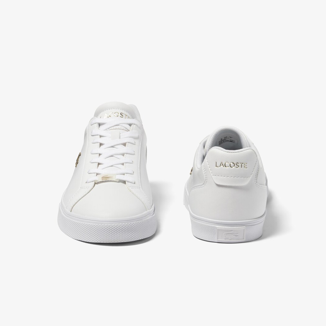 Giày Lacoste Lerond Pro Nam - Trắng Gold - hình 5