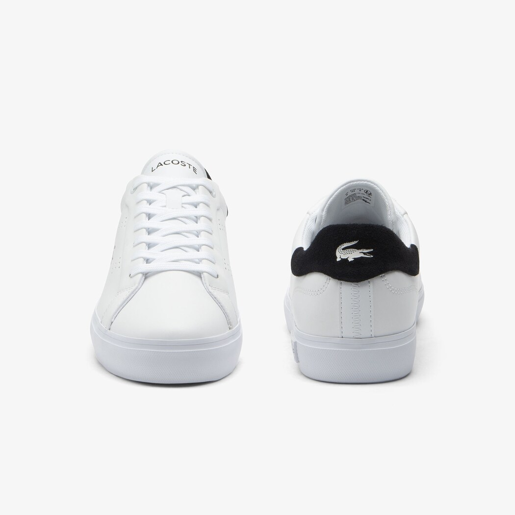 Giày Lacoste PowerCourt 2.0 Nam - Trắng Đen - hình 5