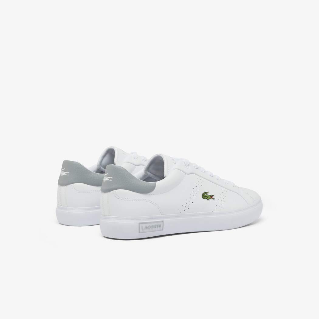 Giày Lacoste PowerCourt 2.0 Nam - Trắng Xám - hình 3