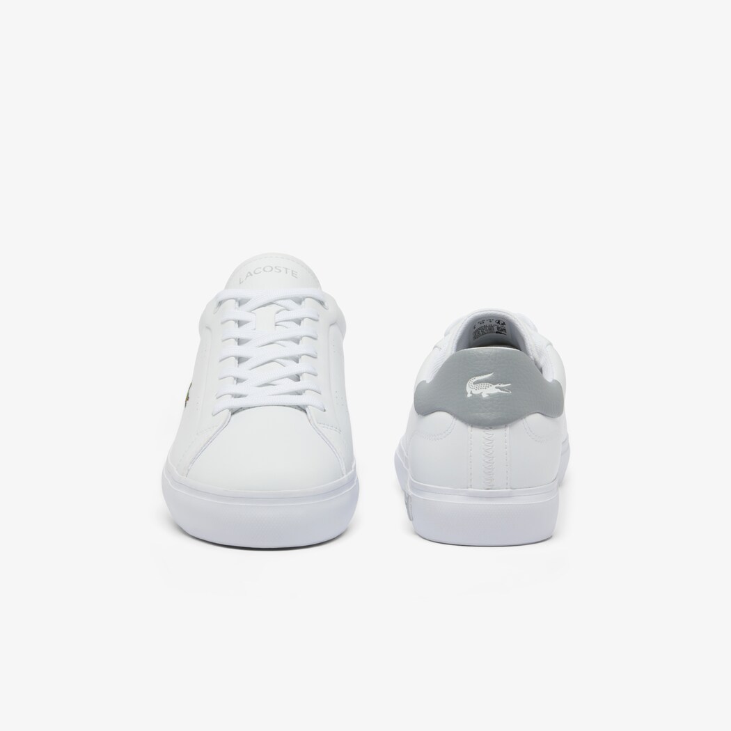 Giày Lacoste PowerCourt 2.0 Nam - Trắng Xám - hình 5