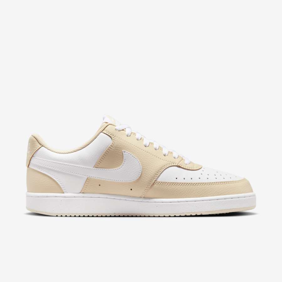 Giày Nike Court Vision Low Nam - Be Trắng - hình 2