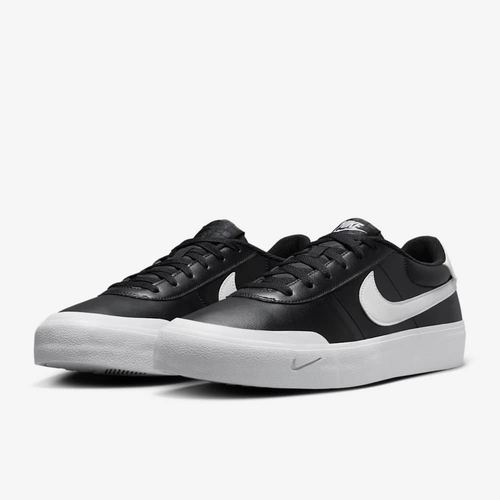 Giày Nike Court Shot Nam - Đen Trắng - hình 4