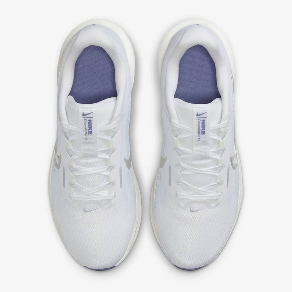 Giày Nike DownShifter 13 Nữ - Trắng Xám - hình 5