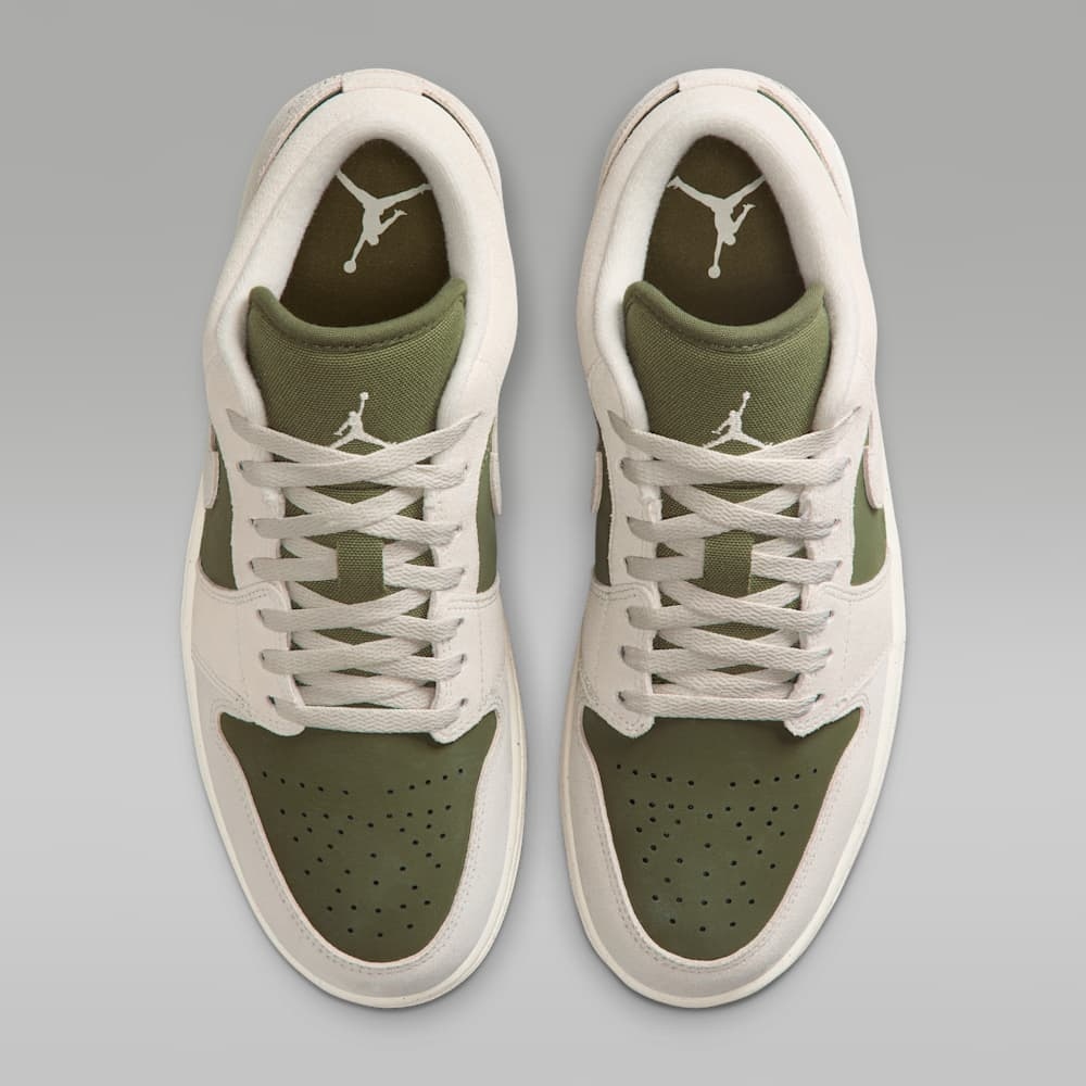 Giày Nike Air Jordan 1 Low SE Nam - Rêu Xám - hình 5