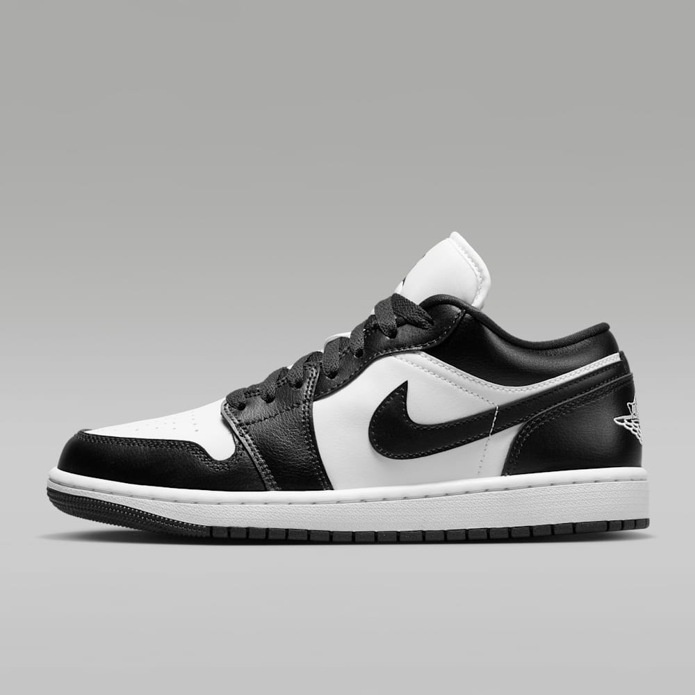 Giày Nike Air Jordan 1 Low Panda Nữ- Đen Trắng