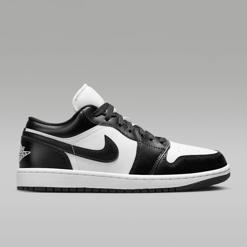 Giày Nike Air Jordan 1 Low Panda Nữ- Đen Trắng - hình 2
