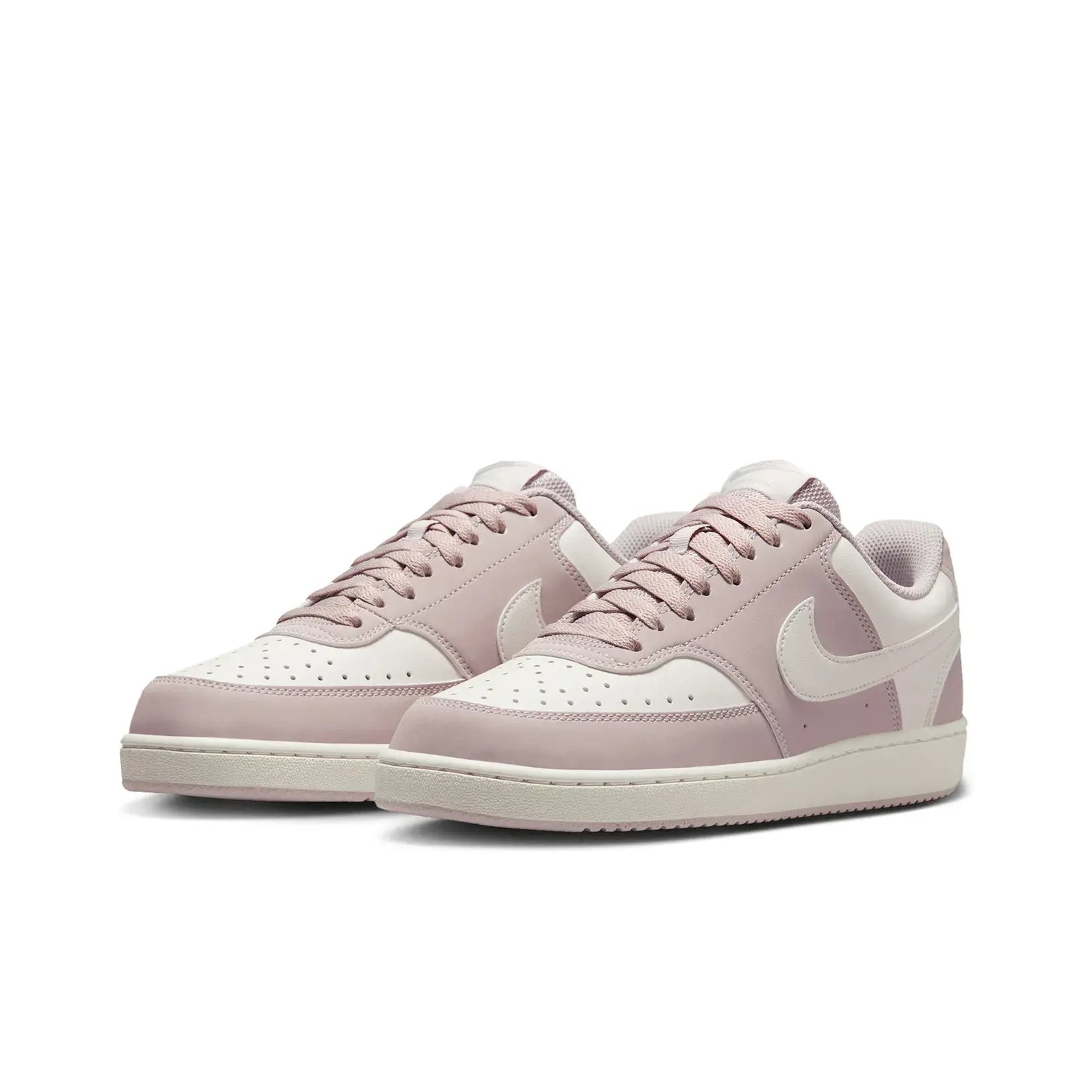 Giày Nike Court Vision Low Nữ - Hồng Trắng - hình 4