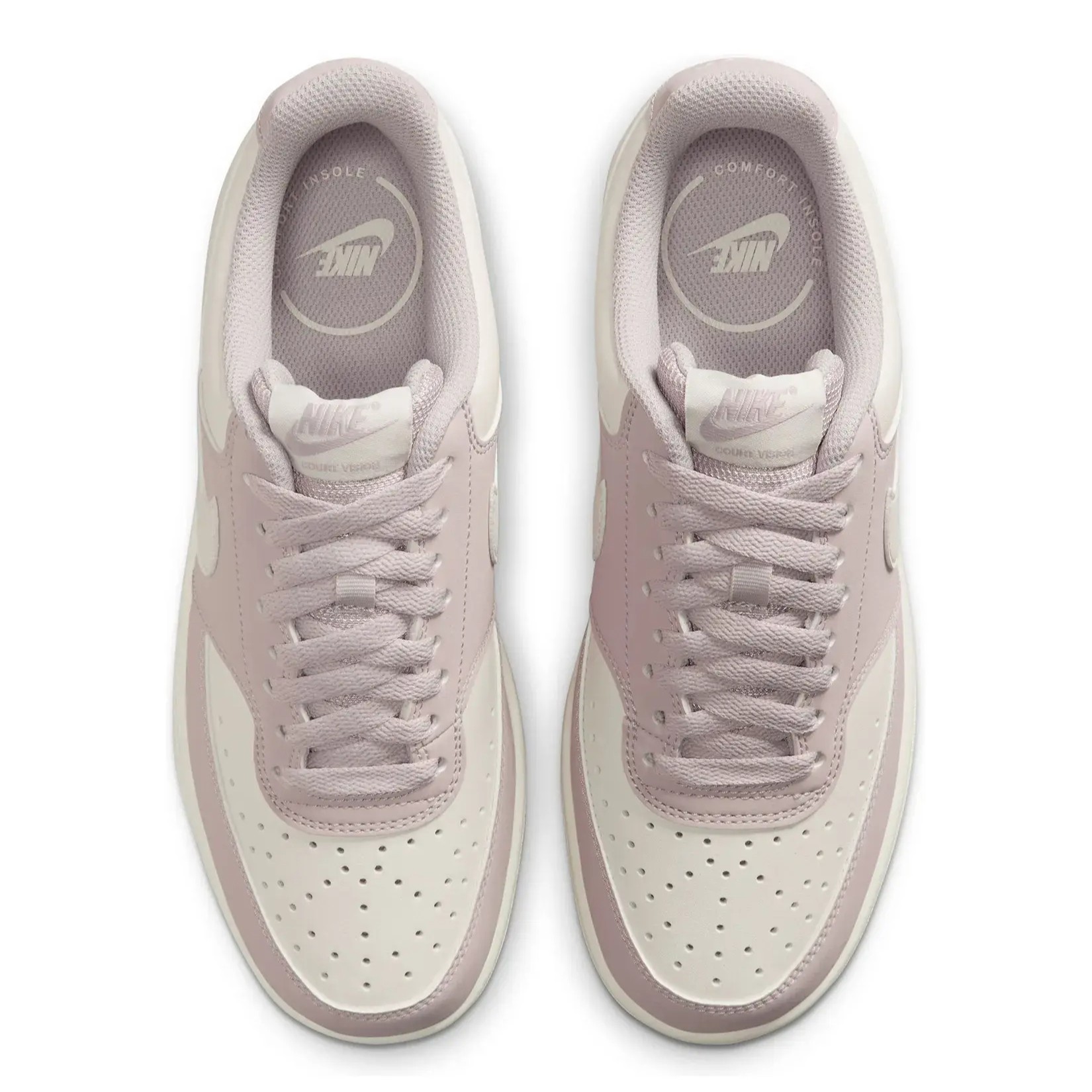 Giày Nike Court Vision Low Nữ - Hồng Trắng - hình 5