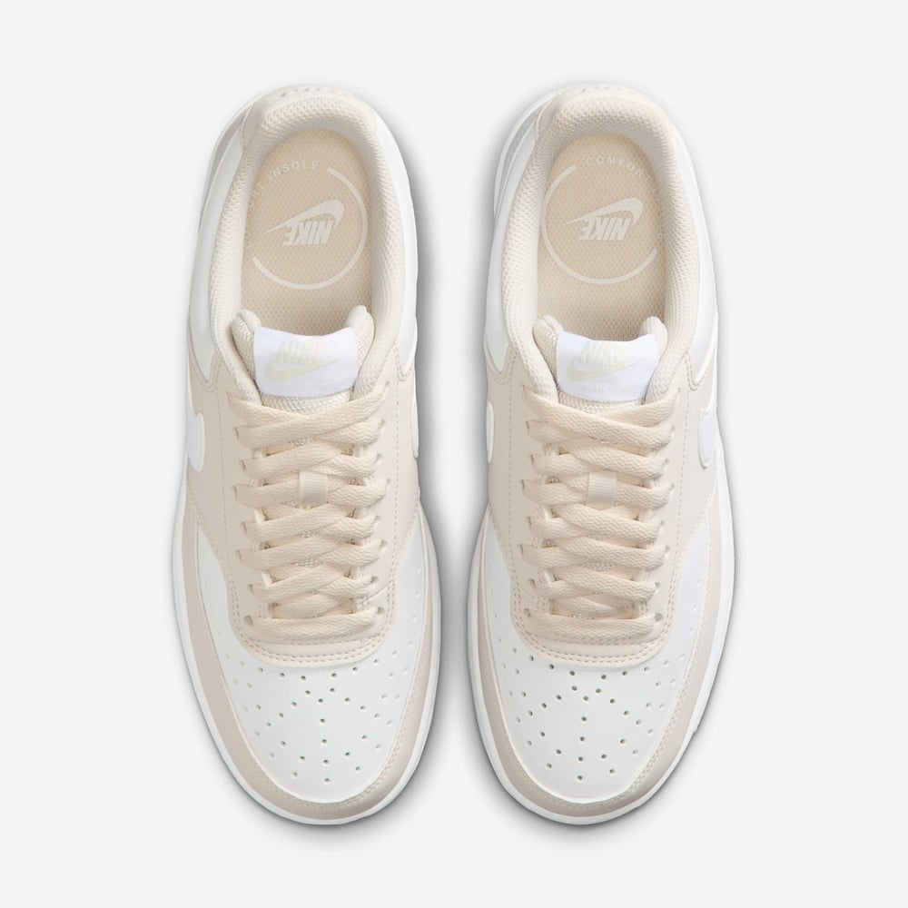 Giày Nike Court Vision Low Nữ - Phantom Trắng - hình 5