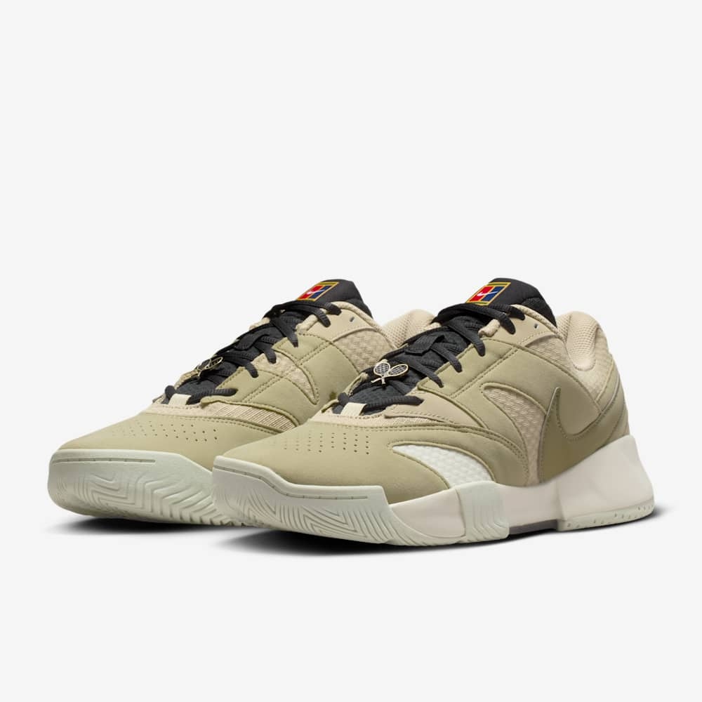 Giày Pickleball Tennis Nike Court Lite 4 Heritage Nam - Olive - hình 4