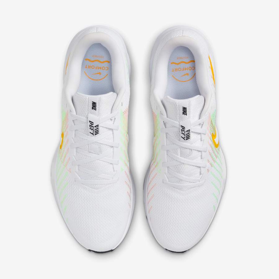 Giày Nike Run Defy Nam - Trắng Cam - hình 5