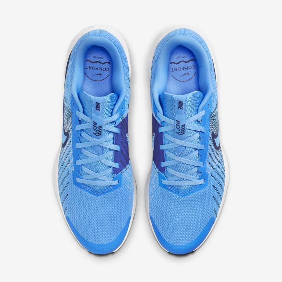 Giày Nike Run Defy Nam - Xanh Trắng - hình 5