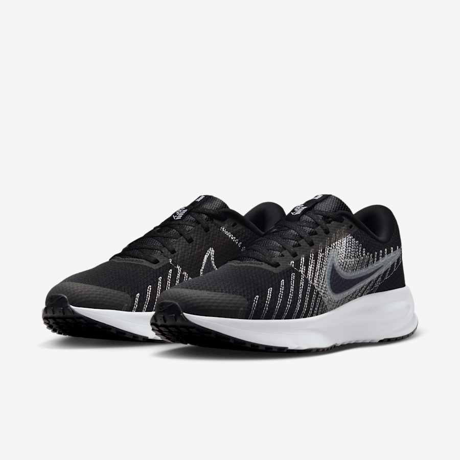 Giày Nike Run Defy Nữ - Đen Trắng - hình 4