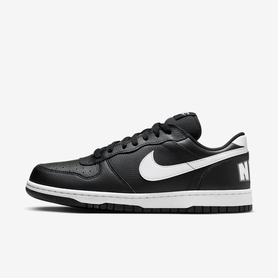 Giày Nike Big Low Nam - Đen Trắng