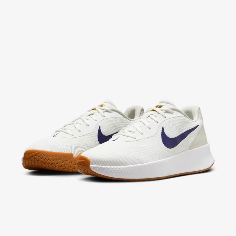 Giày Pickleball Tennis Nike Vapor Lite 3 Nam - Trắng Nâu - hình 4