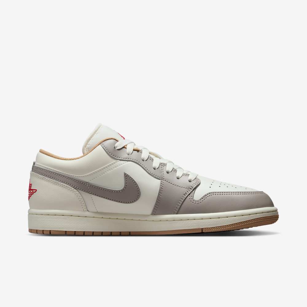 Giày Nike Air Jordan 1 Low Nam - Xám Nâu - hình 2