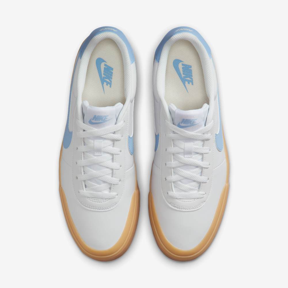 Giày Nike Court Shot Nam - Trắng Xanh Nâu - hình 5