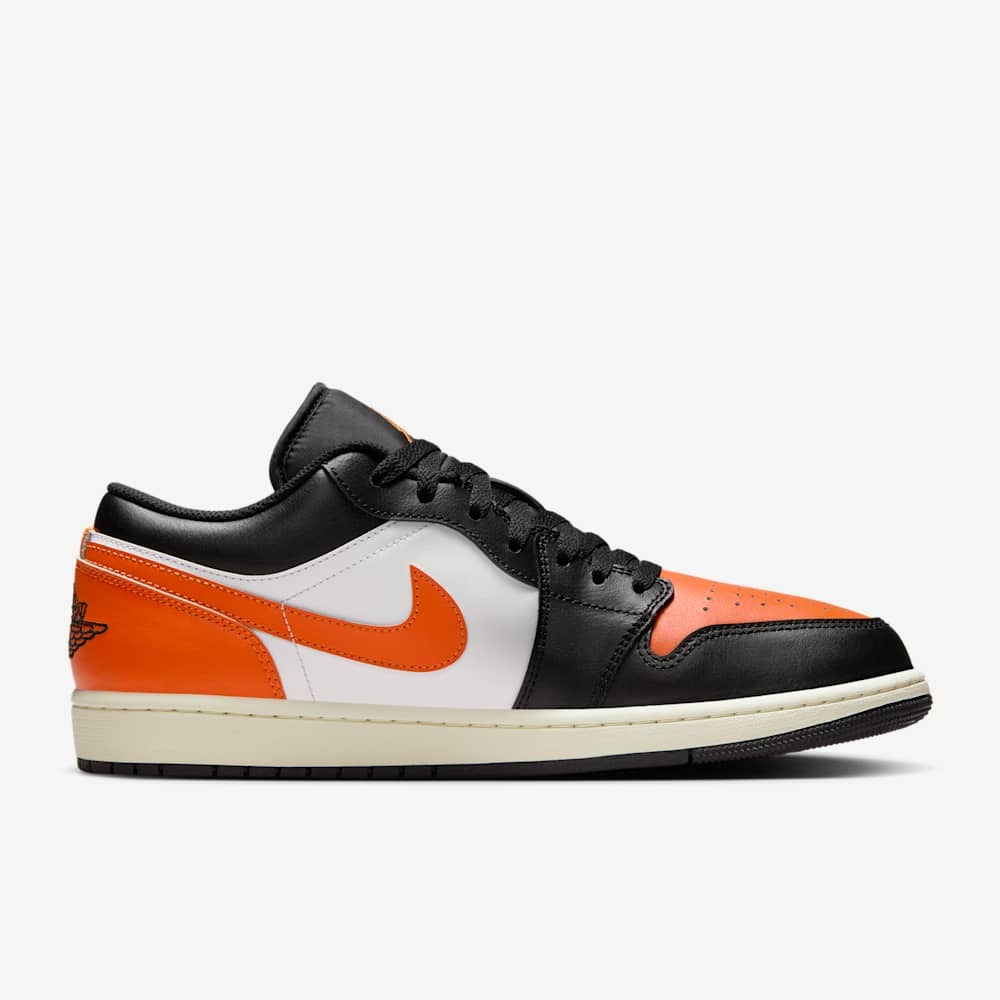 Giày Nike Air Jordan 1 Low Nam - Đen Cam - hình 2