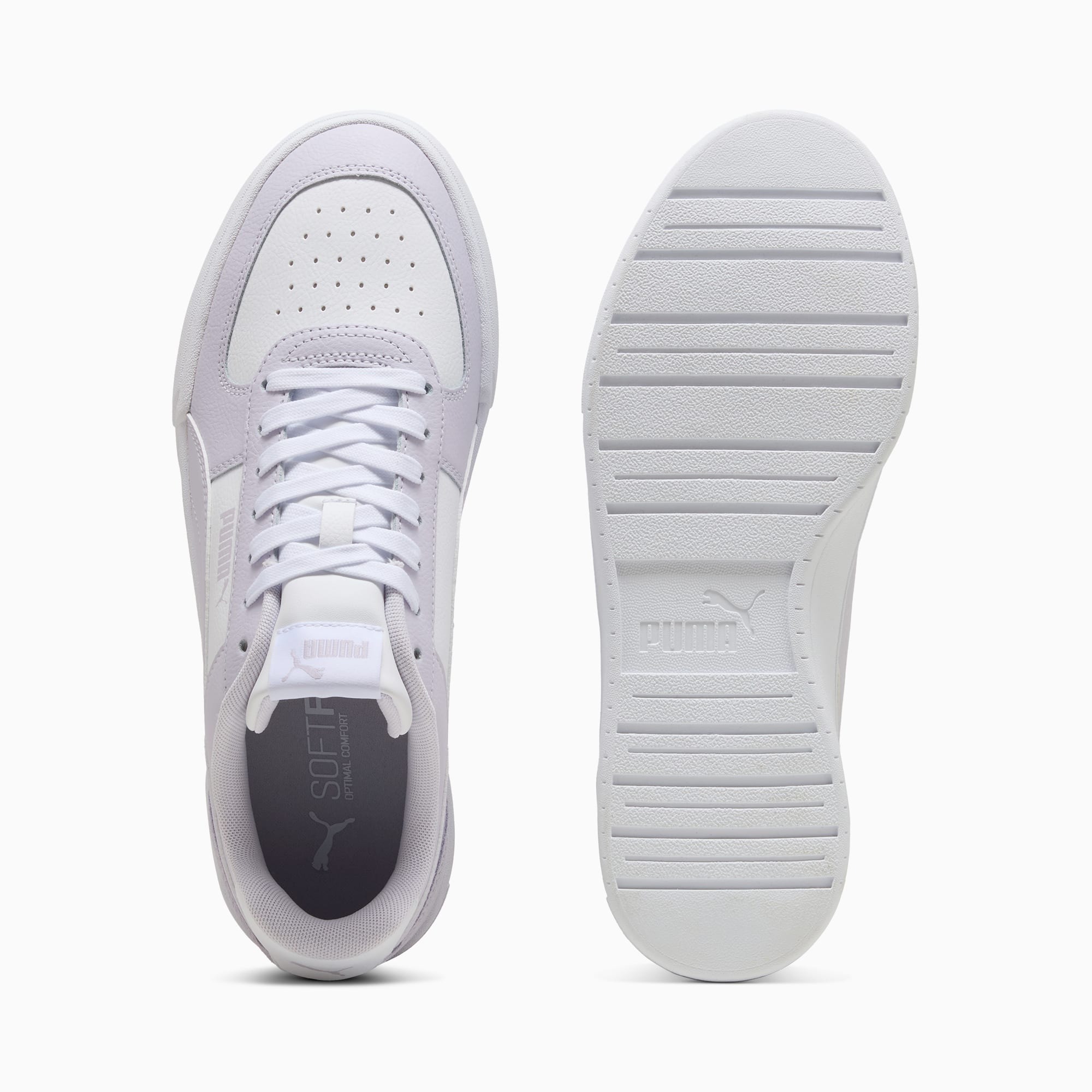 Giày Puma Caven Mix Nữ - Trắng Tím Nhạt - hình 4