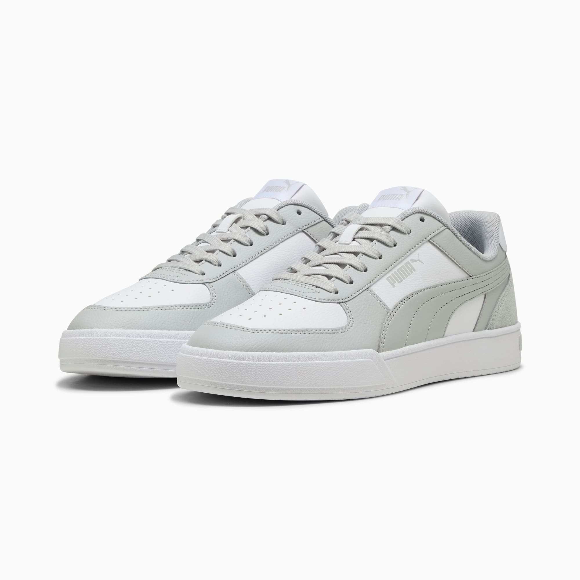Giày Puma Caven Mix Nam Nữ - Trắng Xám - hình 3