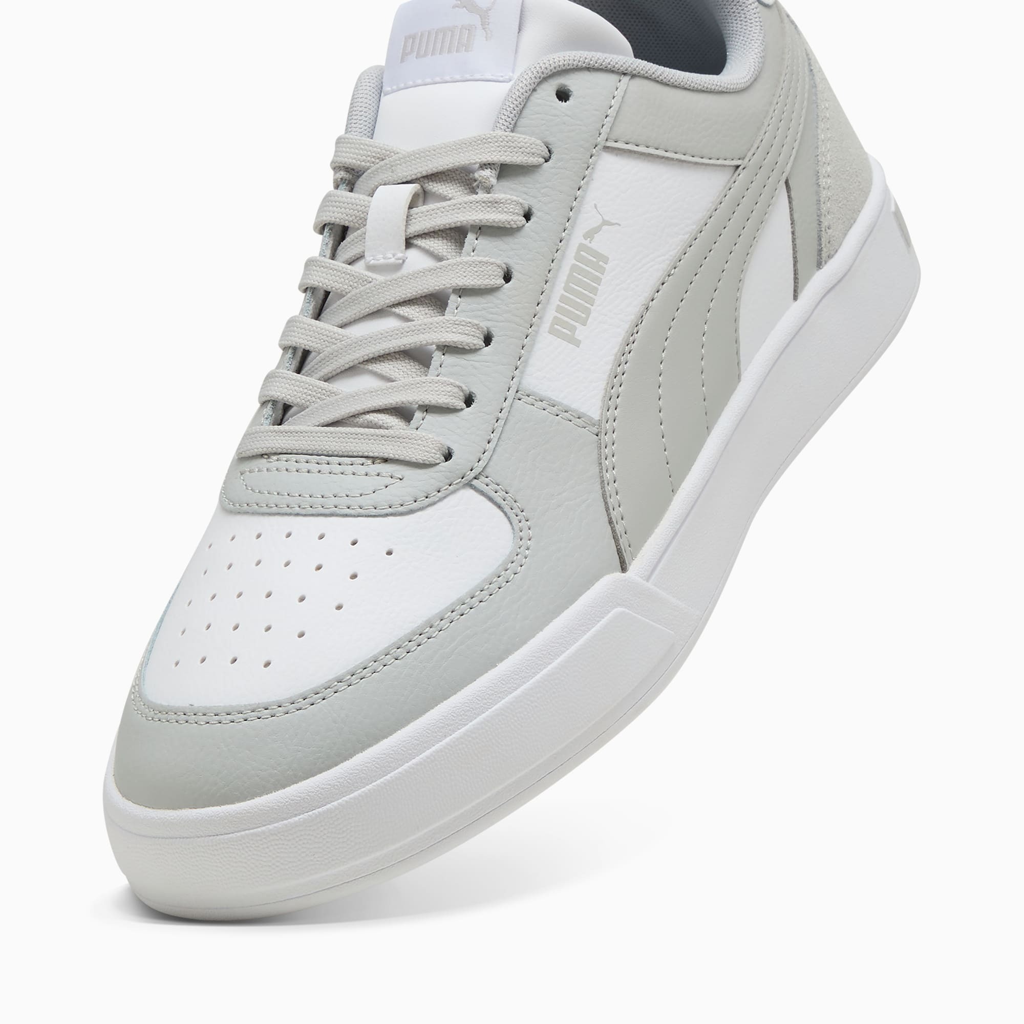 Giày Puma Caven Mix Nam Nữ - Trắng Xám - hình 5
