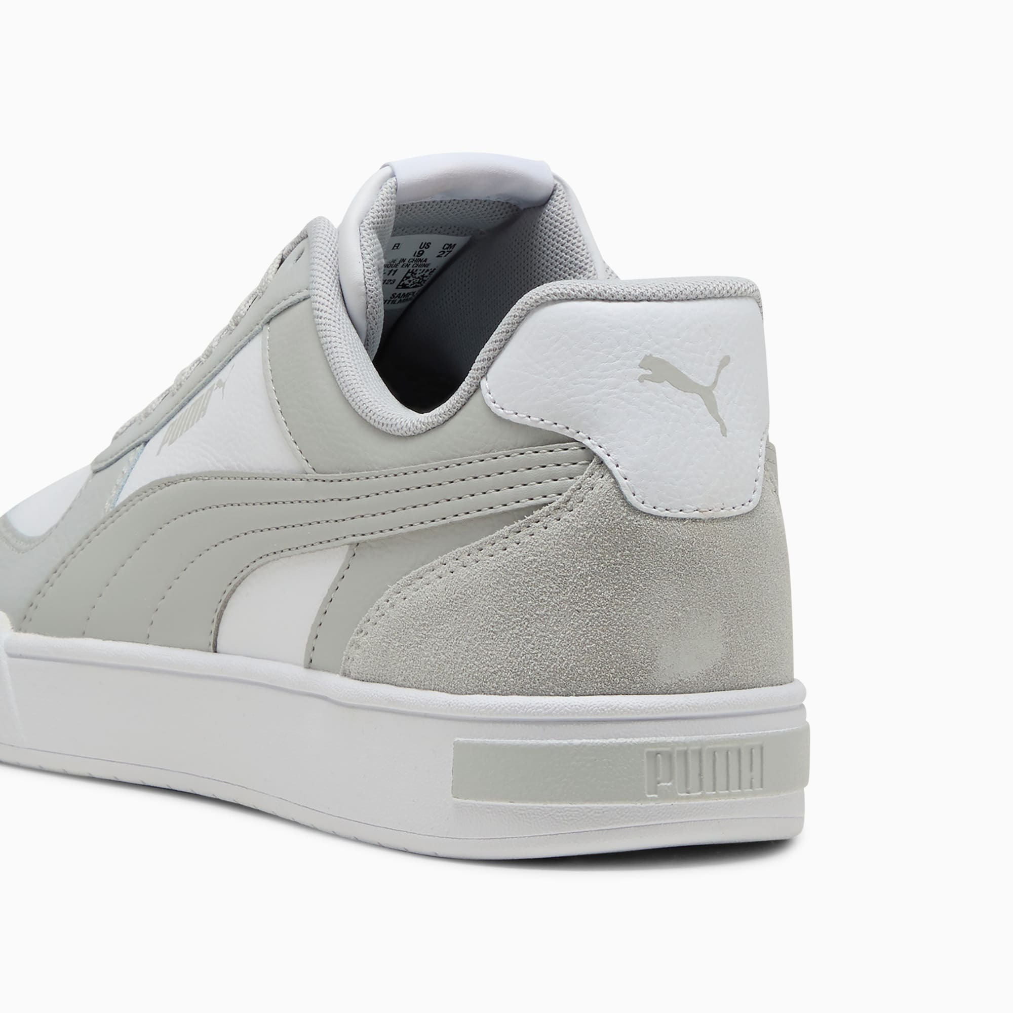 Giày Puma Caven Mix Nam Nữ - Trắng Xám - hình 6