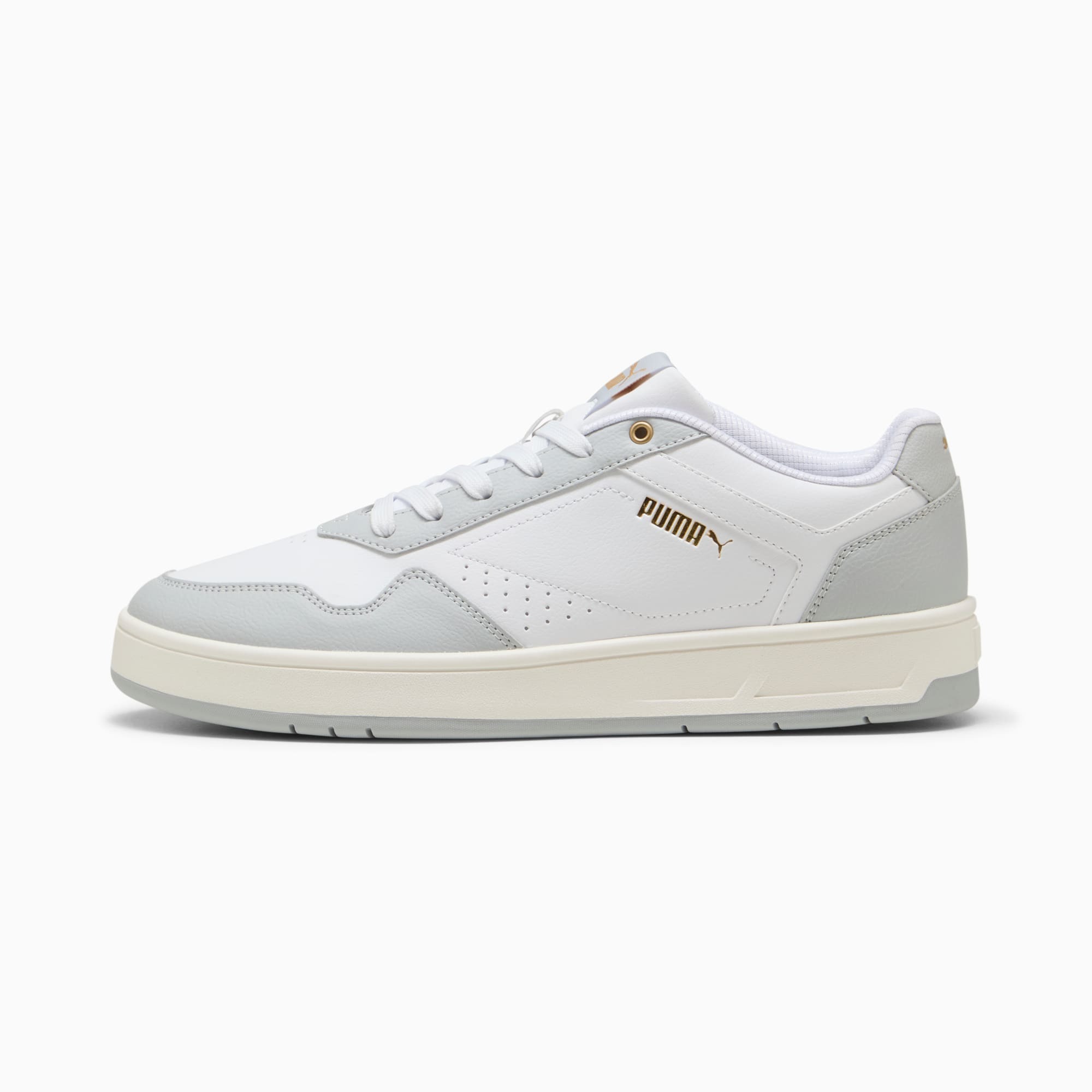 Giày Puma Court Classic Nam - Trắng Xám