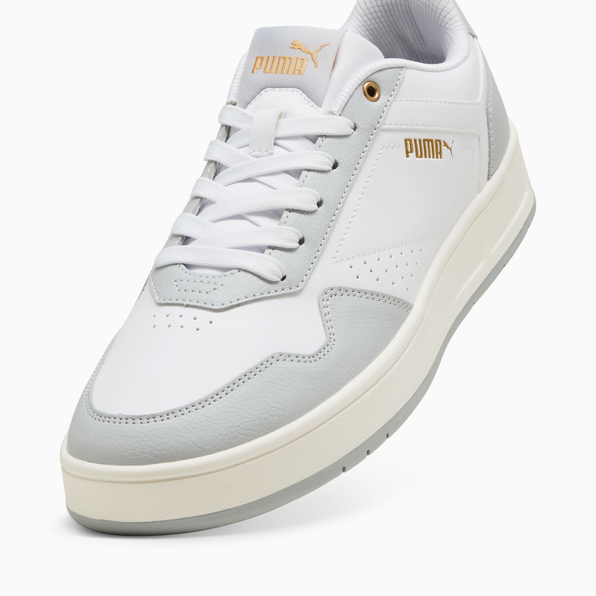 Giày Puma Court Classic Nam - Trắng Xám - hình 5