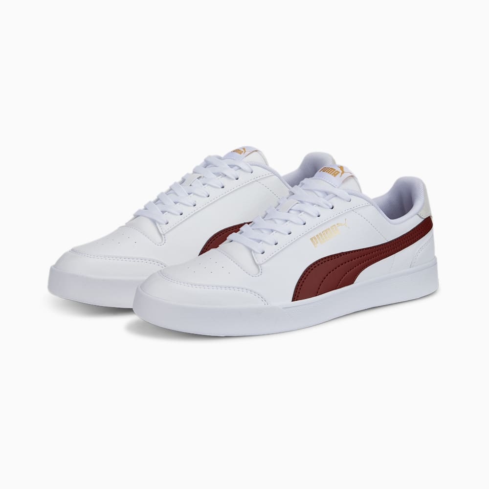 Giày Puma Shuffle Nam - Trắng Đỏ Đô - hình 4