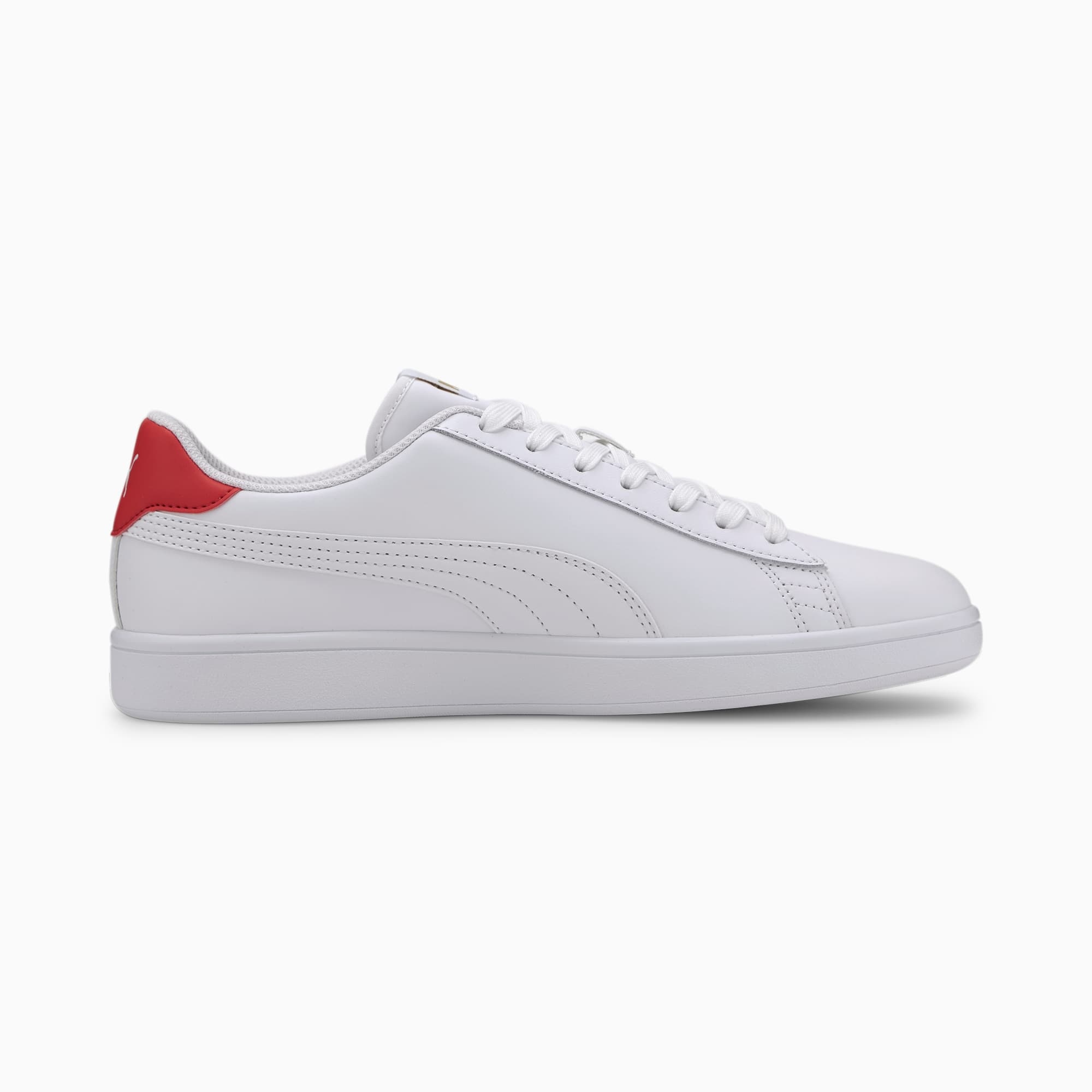 Giày Puma Smash V2 Nam - Trắng Đỏ - hình 2