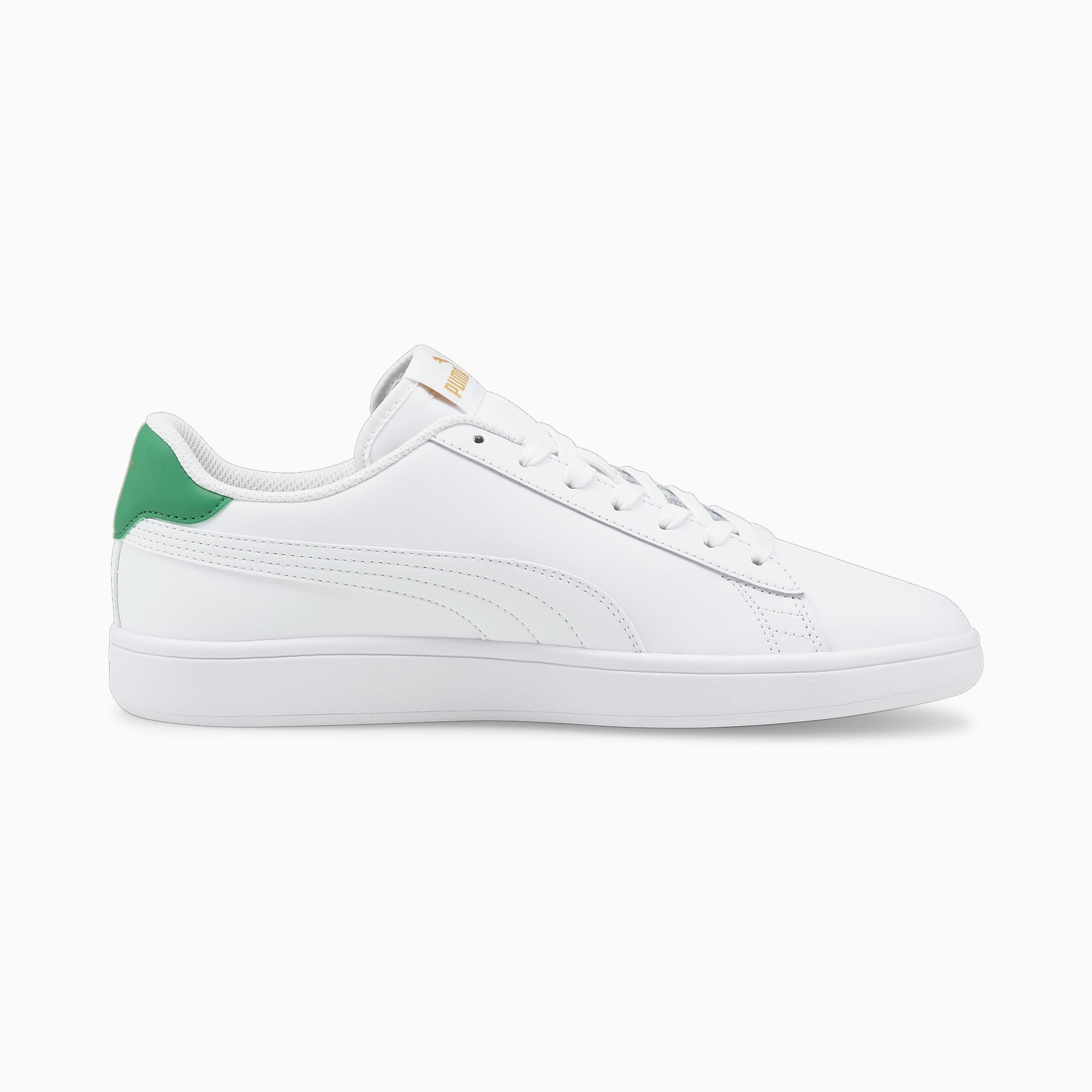 Giày Puma Smash V2 Nam - Trắng Xanh Lá - hình 2