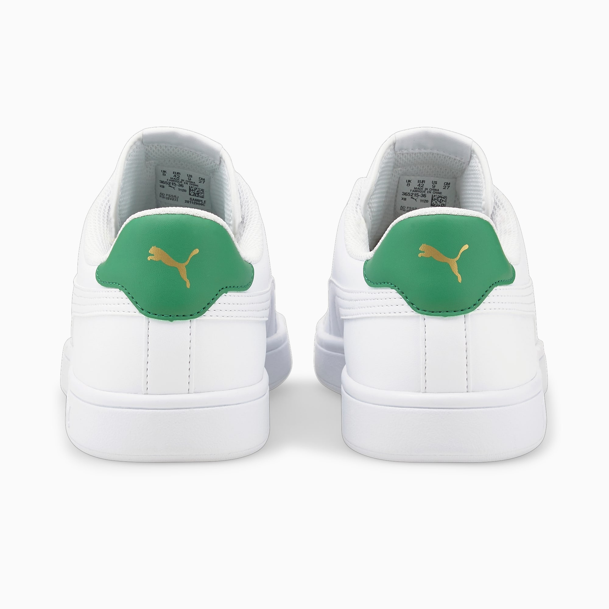 Giày Puma Smash V2 Nam - Trắng Xanh Lá - hình 6