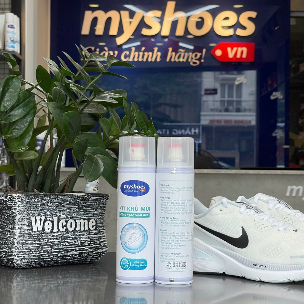 Xịt Khử Mùi Giày Cao Cấp Myshoes 300ml - hình 2