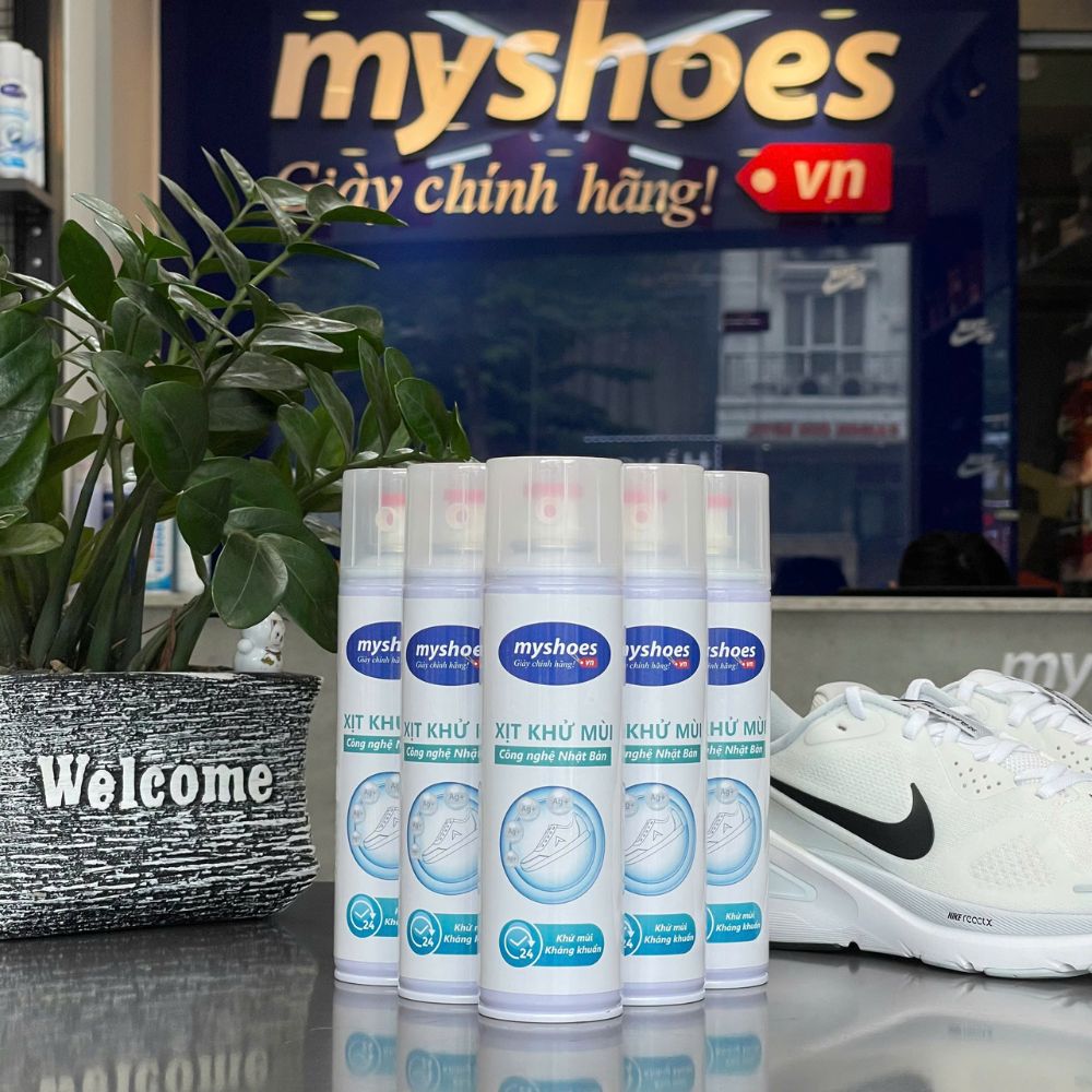 Xịt Khử Mùi Giày Cao Cấp Myshoes 300ml - hình 4