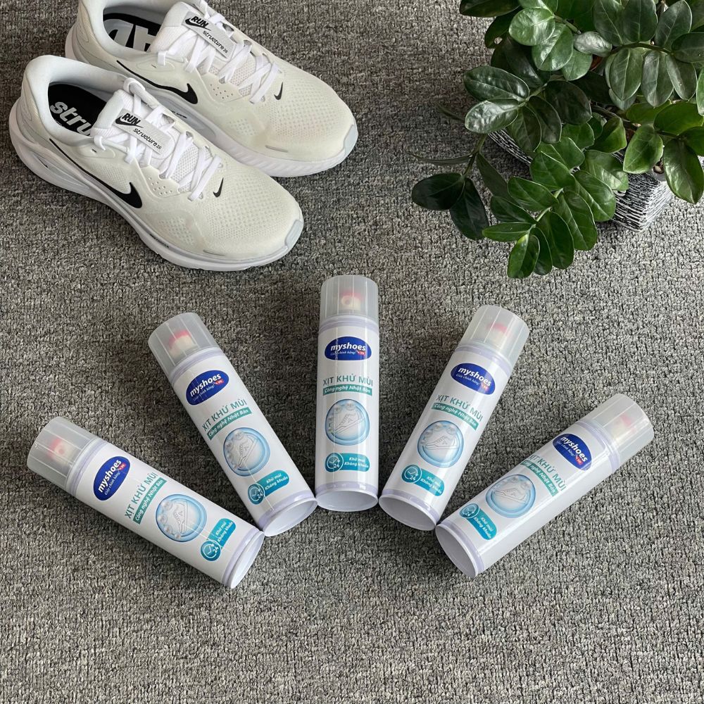 Xịt Khử Mùi Giày Cao Cấp Myshoes 300ml - hình 5