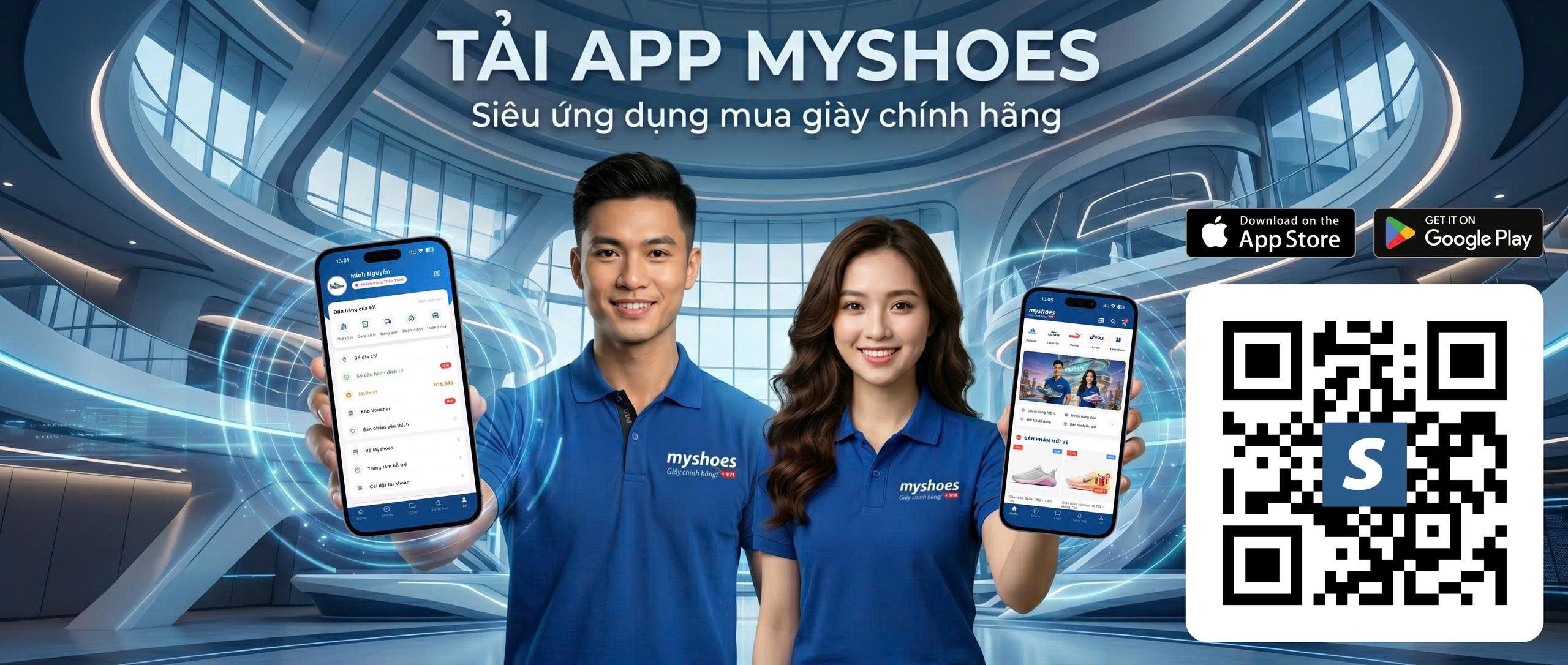 Myshoes.vn - Giày chính hãng Nike, Adidas, Asics, Lacoste, Puma