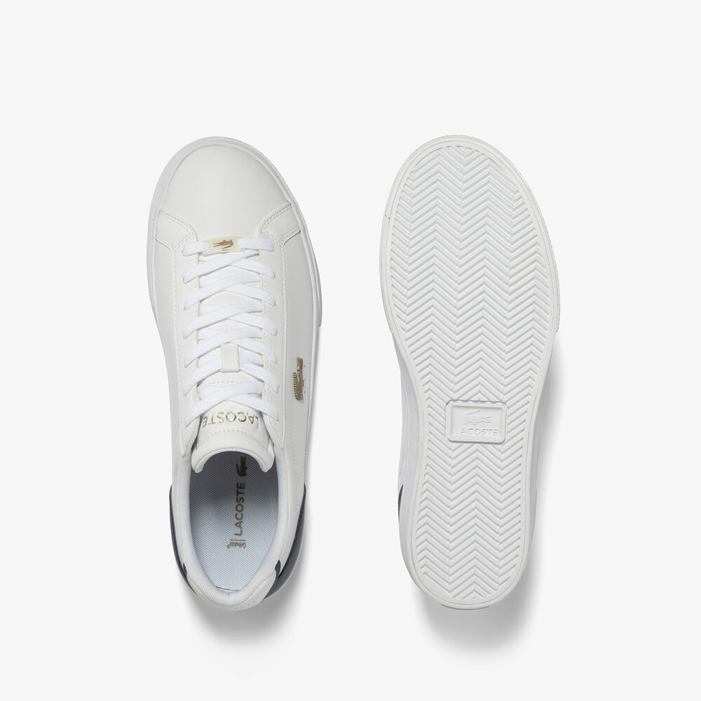 Giày Lacoste Lerond Pro Nam - Trắng Navy - hình 4