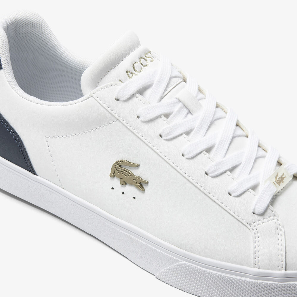 Giày Lacoste Lerond Pro Nam - Trắng Navy - hình 6