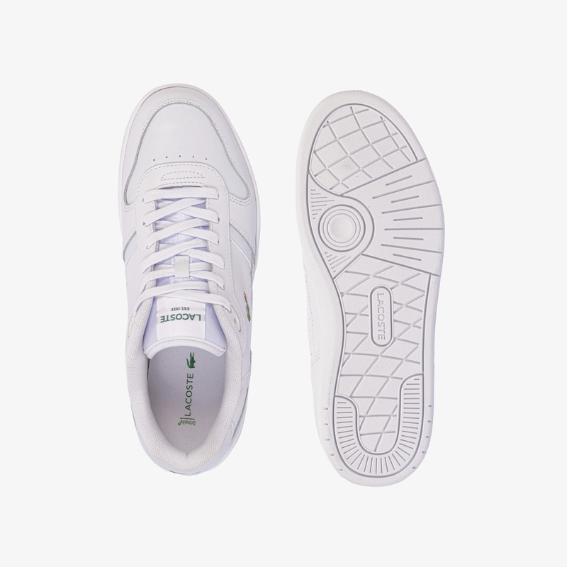 Giày Lacoste T-Clip Leather Nam - Trắng - hình 4